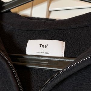 *SOLD* Aritzia TNA Cozy AF Boyfriend Zip-Up Hoodie